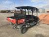Kubota RTV-X1140W-H Canopy, 4-Seater, Diesel, Windshield Acrylic Clear, Strobe Light, Backup Alarm