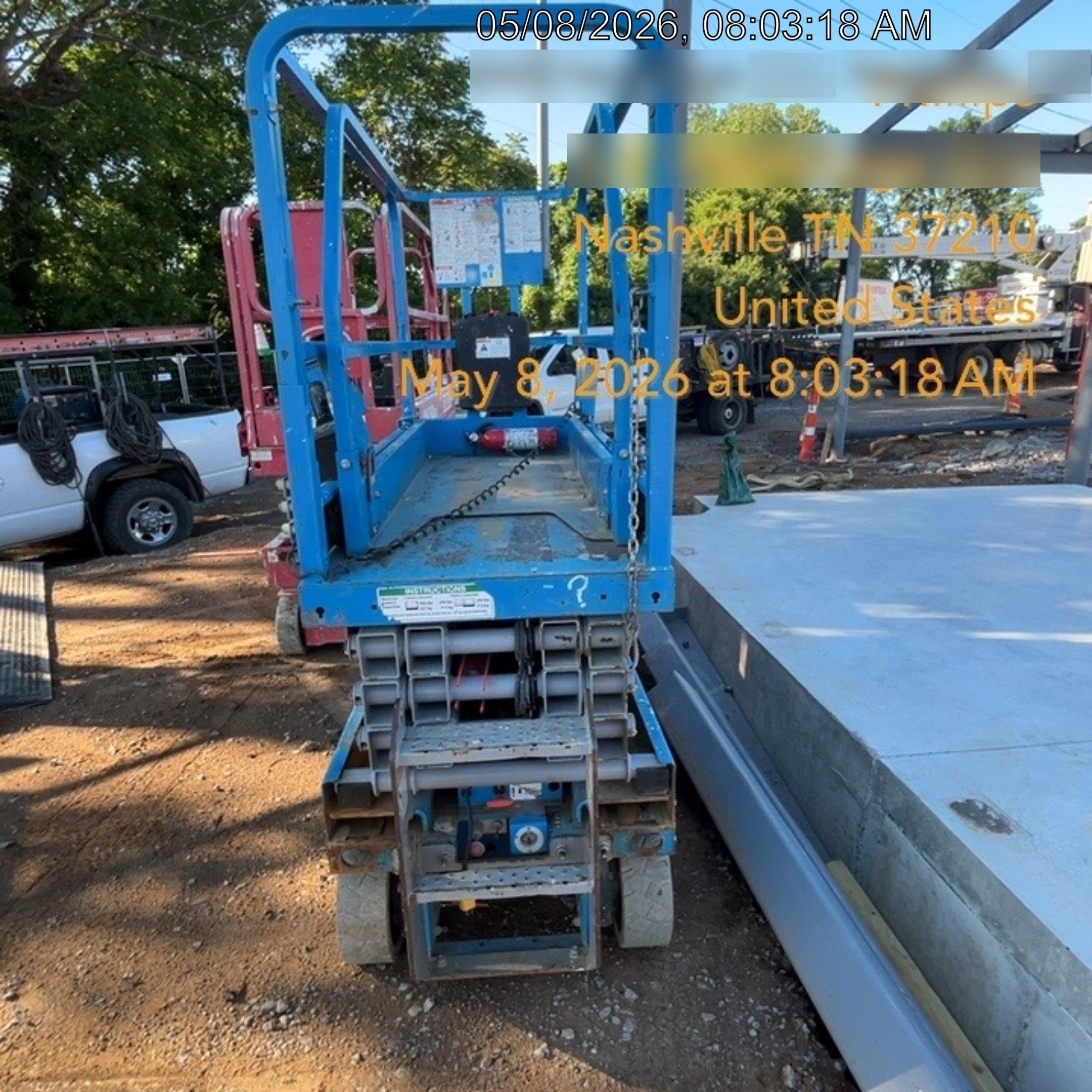 2019 Genie GS-1930 Fixed rails with chain Entry