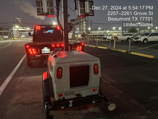 2024 Wacker Neuson LTT4 Diesel, Kohler KDW702, Deep Sea Controller, Auto Start, LED 320W, Bypass Outlet, T3