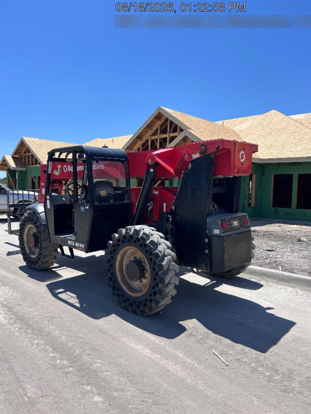 2019 Manitou MTA8044 74hp T4F, Open ROPS, Cab and Boom LED work lights, Auxiliary Hydraulics, Solid Tires, Amber strobe, Lift Hook w/66" Carriage, 60" Forks