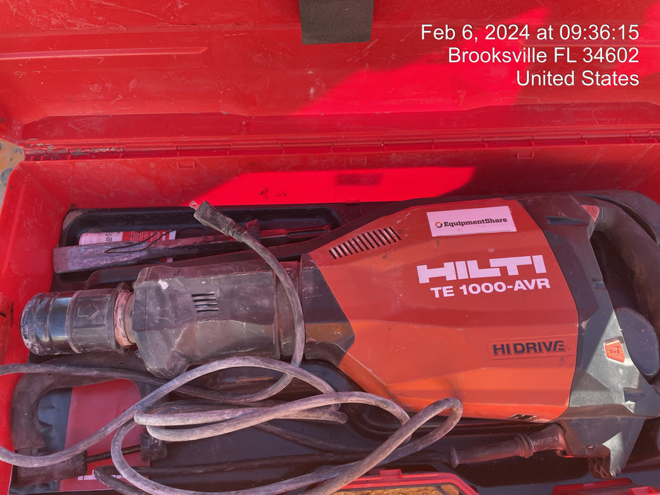 2022 HILTI TE 1000-AVR