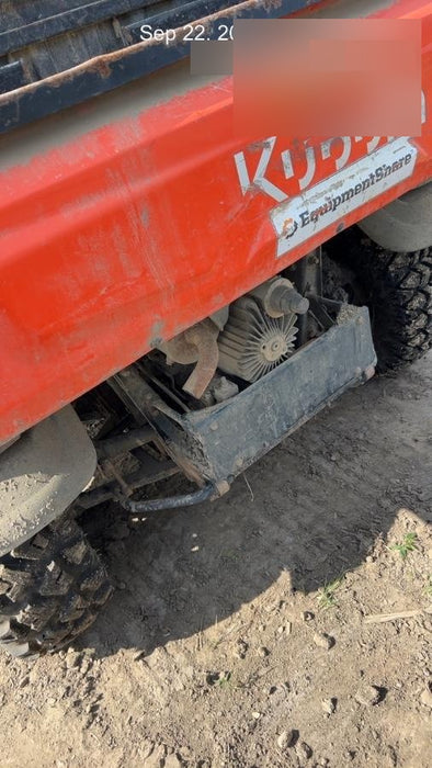 2022 Kubota RTV-X1140W-H Plastic Canopy, Windshield Acrylic Clear, LED Strobe Light, Wire Harness Kit, Back up Alarm