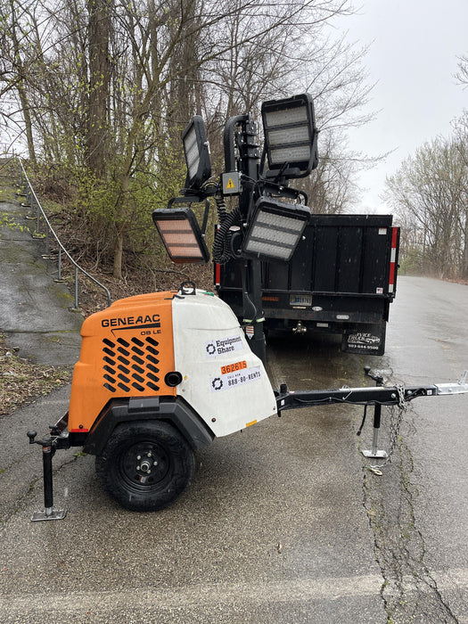2023 Generac MLT2 Diesel, Flex Switch 120V Input, Powerzone Controller, 
(4) 320W LED Lights, 4kW Generator, 39.9 Gal Fuel Tank, 2" Ball, T3