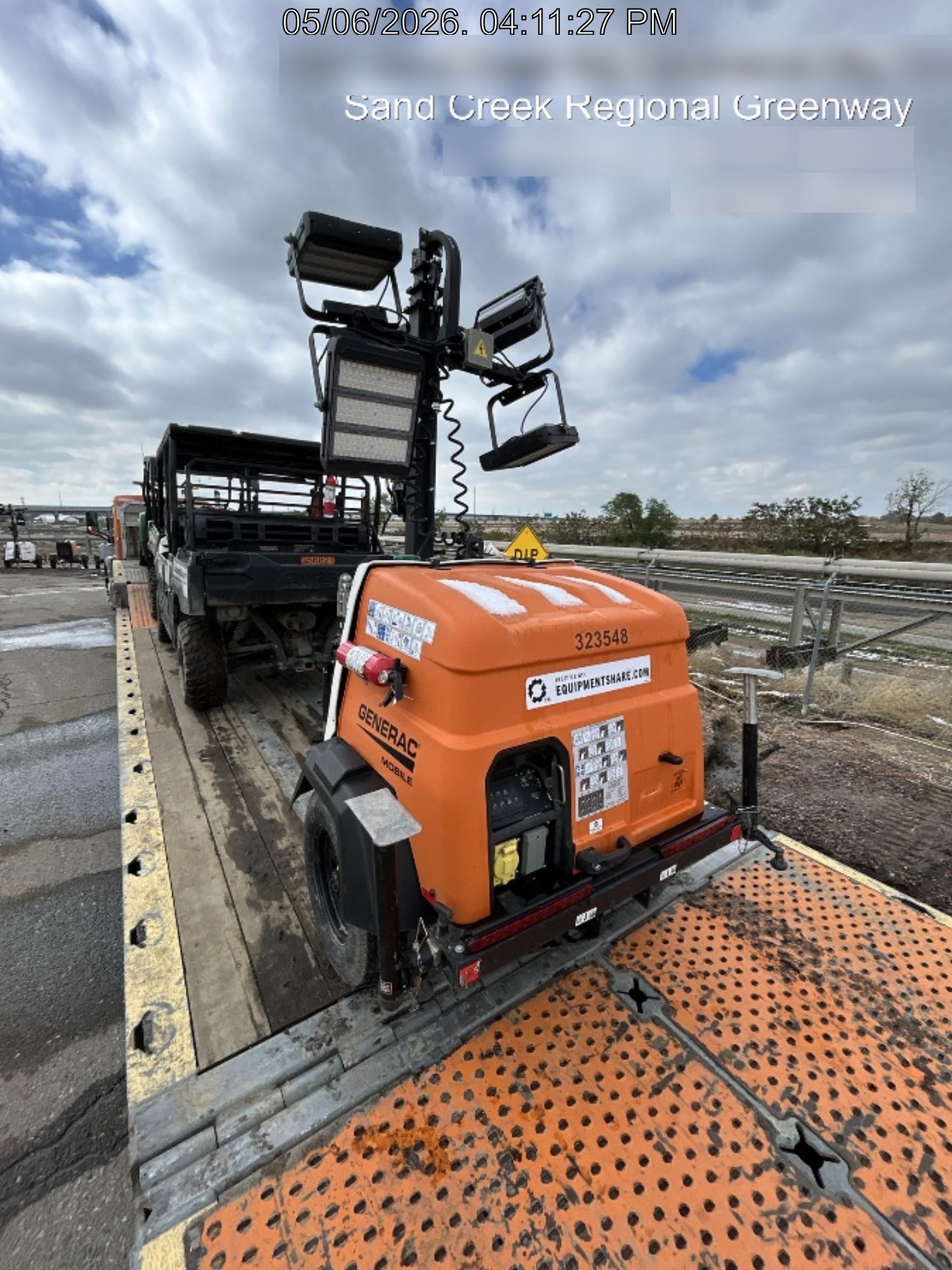 2023 Generac MLT2 Diesel, Flex Switch 120V Input, Powerzone Controller, (4) 320W LED Lights, 4kW Generator, 39.9 Gal Fuel Tank, 2" Ball, T3