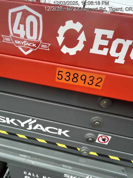 2025 SKYJACK SJ3226