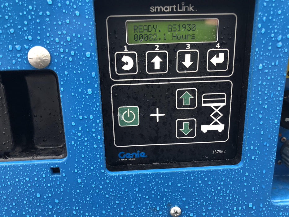 2019 Genie GS-1930 Fixed Rails with Chain Entry