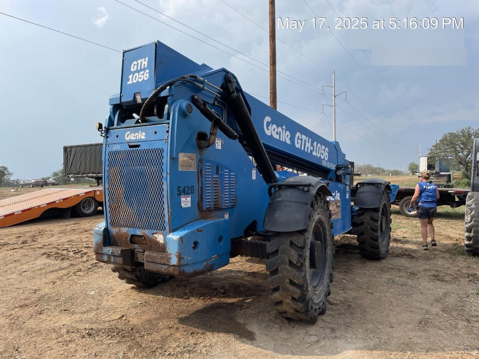 2017 Genie GTH-1056 Genie GTH1056, Solid Tires, 60" carriage, Light Kit, Open ROPS