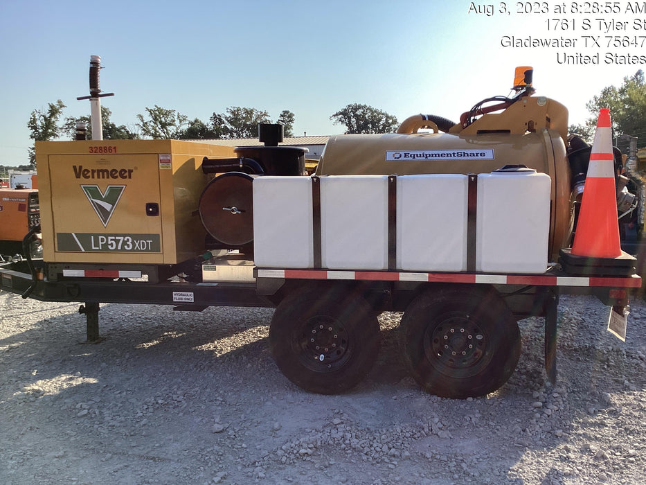 2023 Vac-Tron LP573XDT T4 Koehler Diesel Engine, 500 Gallon Debris Tank, x2 100 Gallon Water Tanks