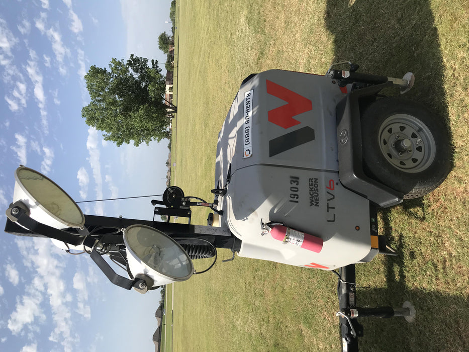 2018 Wacker Neuson LTV6L-MH Wacker Neuson LTV6L Mobile Light Tower w/Fuel Level Sensor Installed