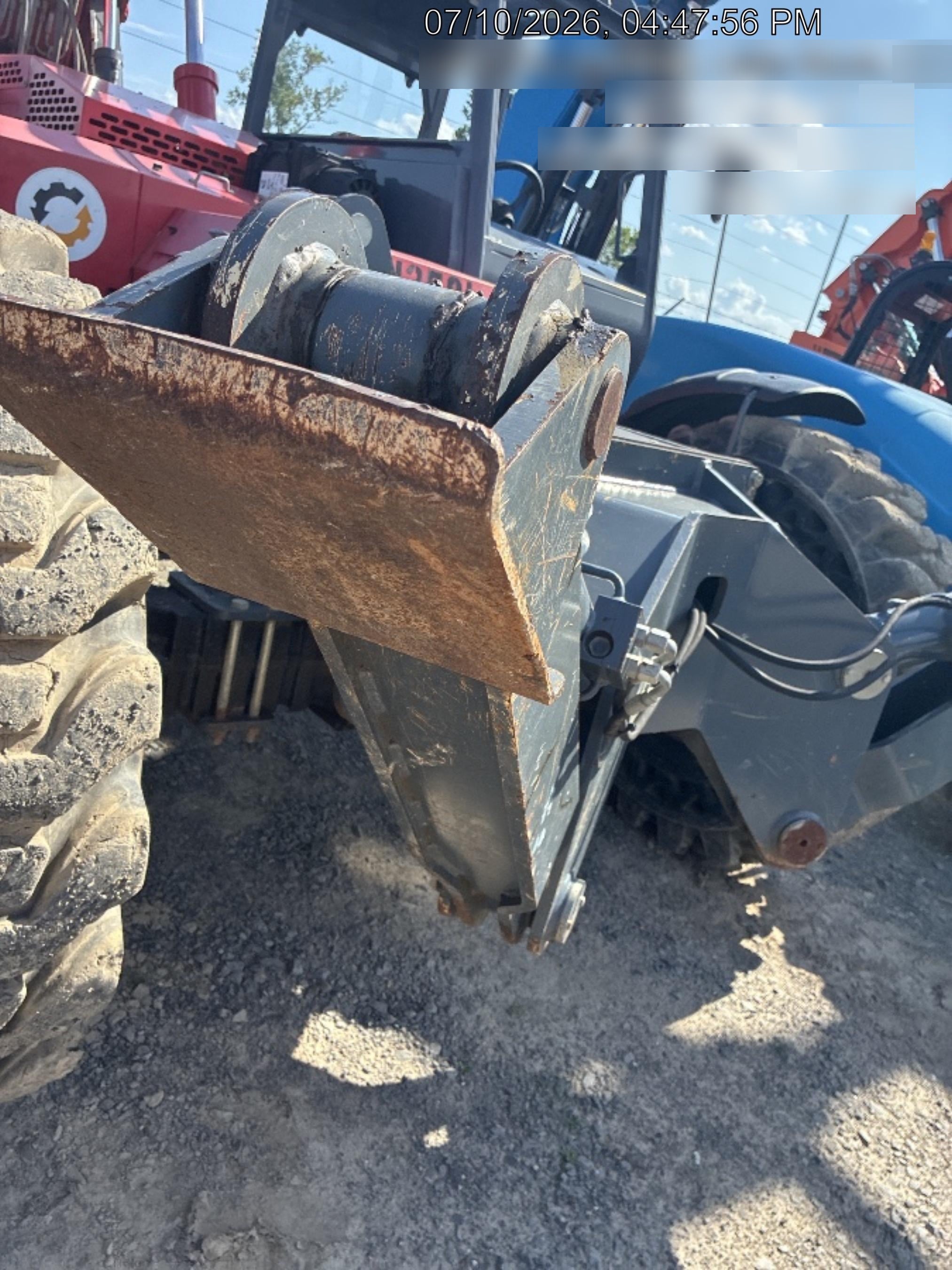2018 Manitou MTA10055 MTA10055 - 74 HP T4, Canopy, Worklights/Strobe, Beacon, 66" Carriage, 60" Forks, Solid Tires, Lift Hook, Aux Hydraulics