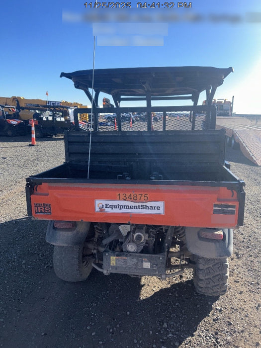 2022 Kubota RTV-X1140W-H Plastic Canopy, Windshield Acrylic Clear, LED Strobe Light, Wire Harness Kit, Back up Alarm