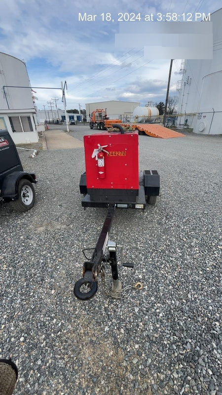 2022 Shindaiwa DGW400MDL Kubota D902 Engine, 23 HP, Dual Op Welder, Wire, Arc, Droop Stick, Tig, and CC Stick Functionality, Simulphase, 3 Phase and 1 Phase Gen Output, Single Axle NB Trlr, Slr Trckl Chrg 12V 12W, Fire Ext