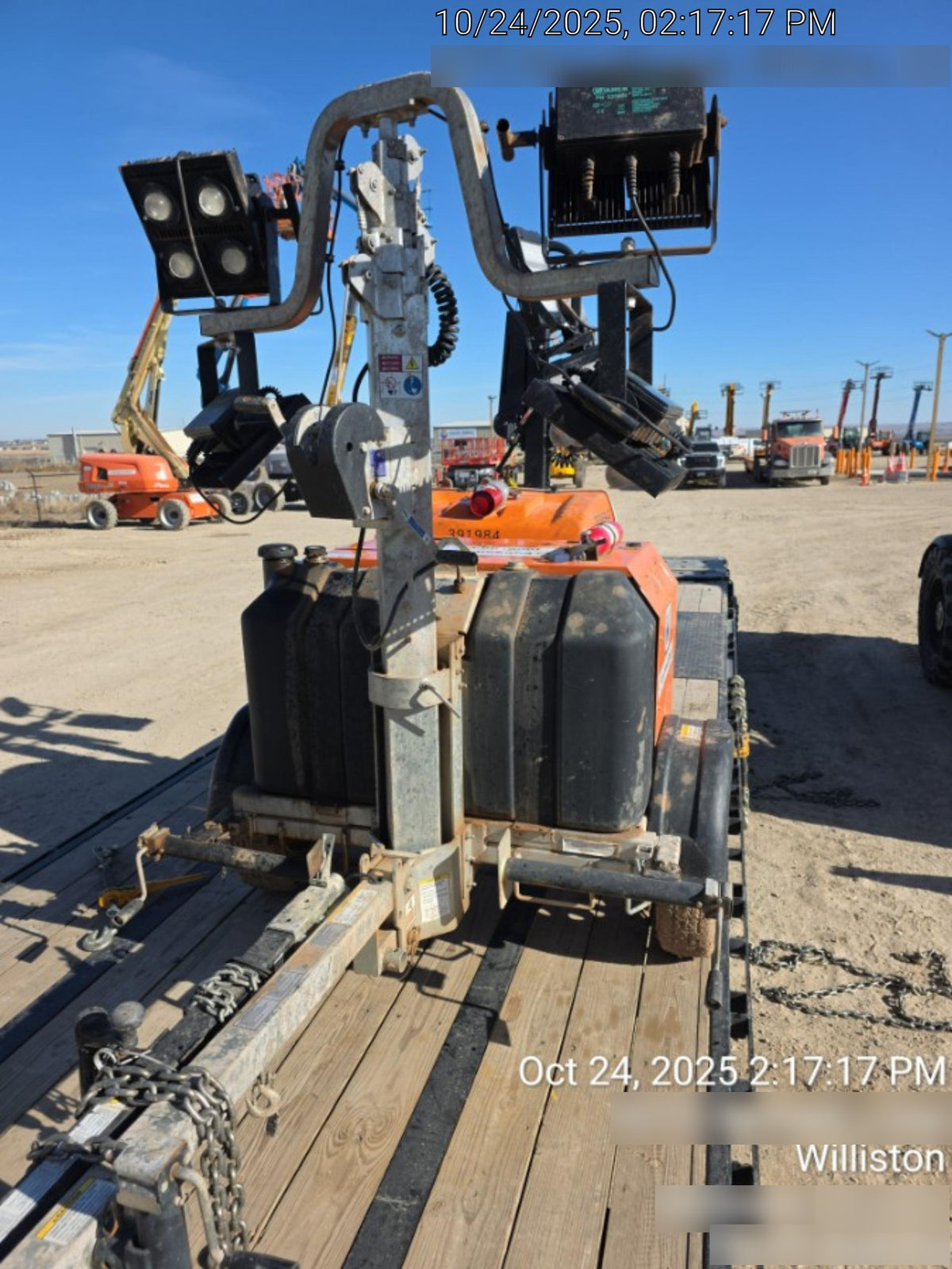 2024 Wanco WLTT-4MM4K Diesel, Deep Sea Controller, Shore Power Plug, Auto Start, (4) 350W LED Floodlights, 4kW Generator, 60 Gal Fuel Tank, 2" Ball, T3