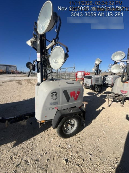 2018 Wacker Neuson LTV6L-MH Wacker Neuson LTV6L Towable Light Tower