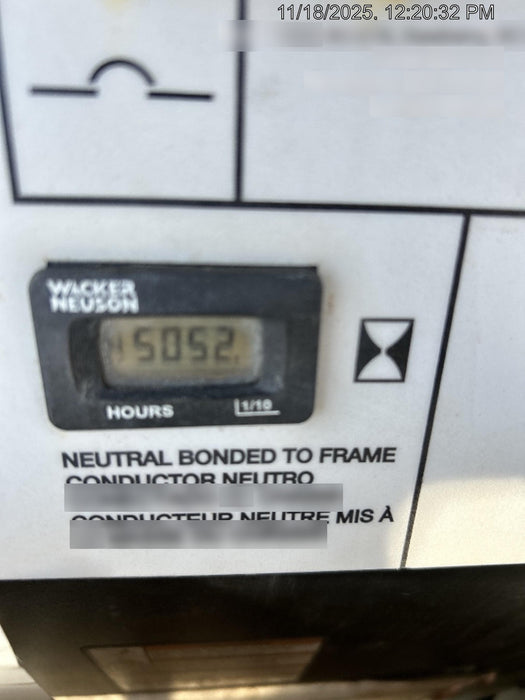 2018 Wacker Neuson LTV6L-MH Wacker Neuson LTV6L Mobile Light Tower w/Fuel Level Sensor Installed