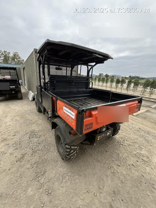 2021 Kubota RTV-X1140W-H Plastic Canopy, Windshield Acrylic Clear, LED Strobe Light, Wire Harness Kit, Back up Alarm