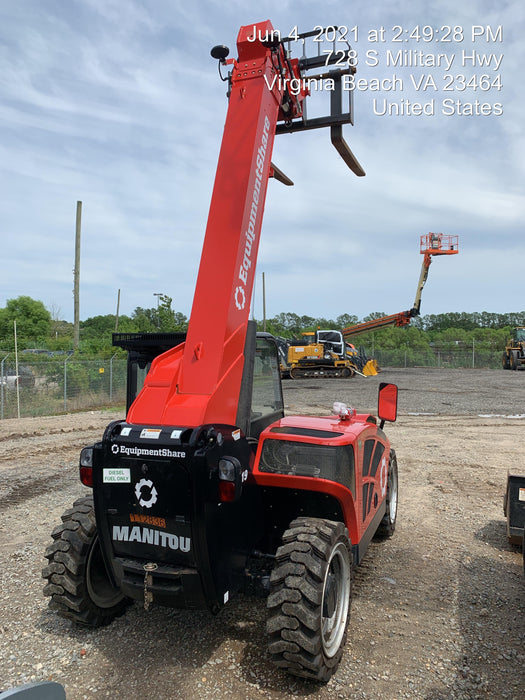 2020 Manitou MTA5519 Cab/Heat/Air, Solid Tires, Work Lights, Beacon, Aux Hydraulics, Back up Alarm, Mirrors, ES Keypad