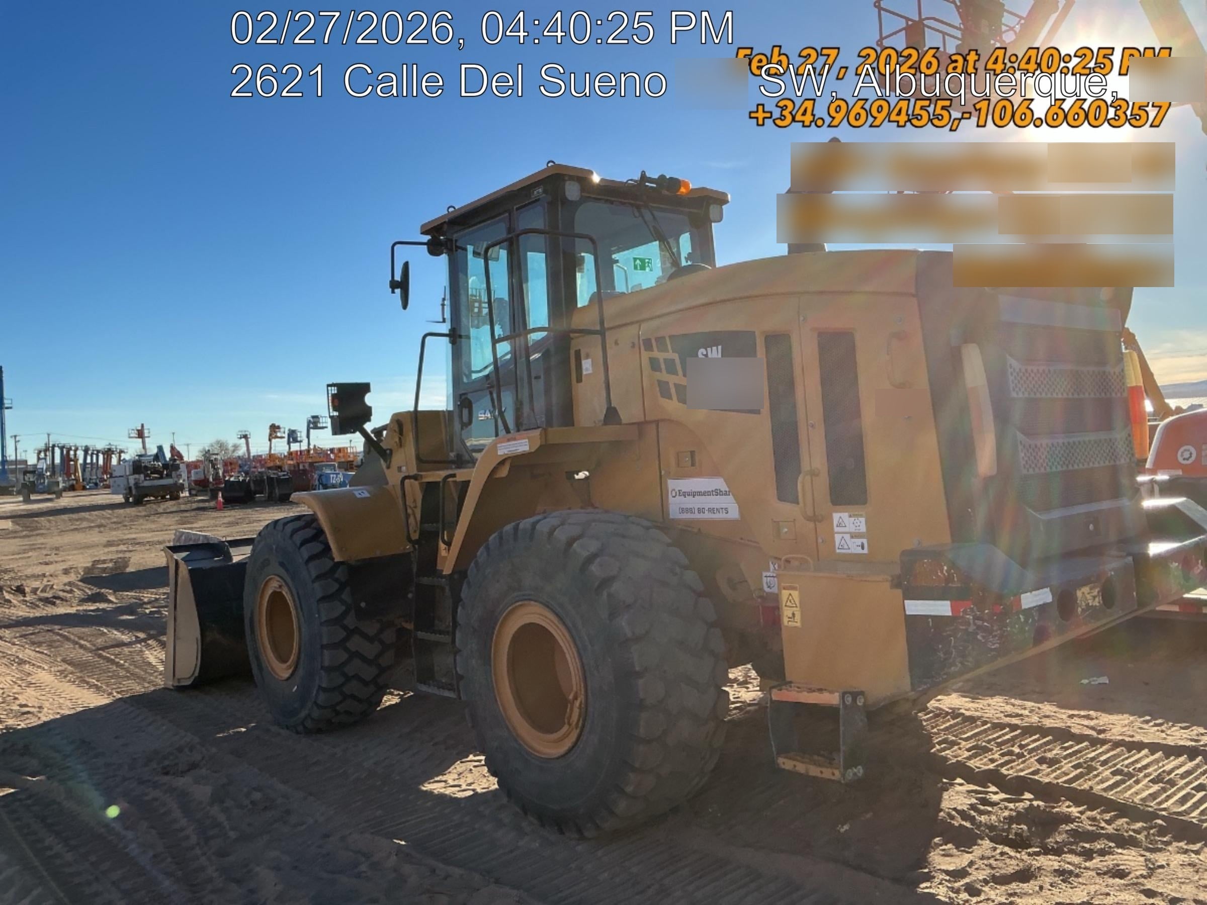 2019 Sany SW405K Tier 4, Cab, 3rd Function Hydraulics Smooth Pin On Bucket