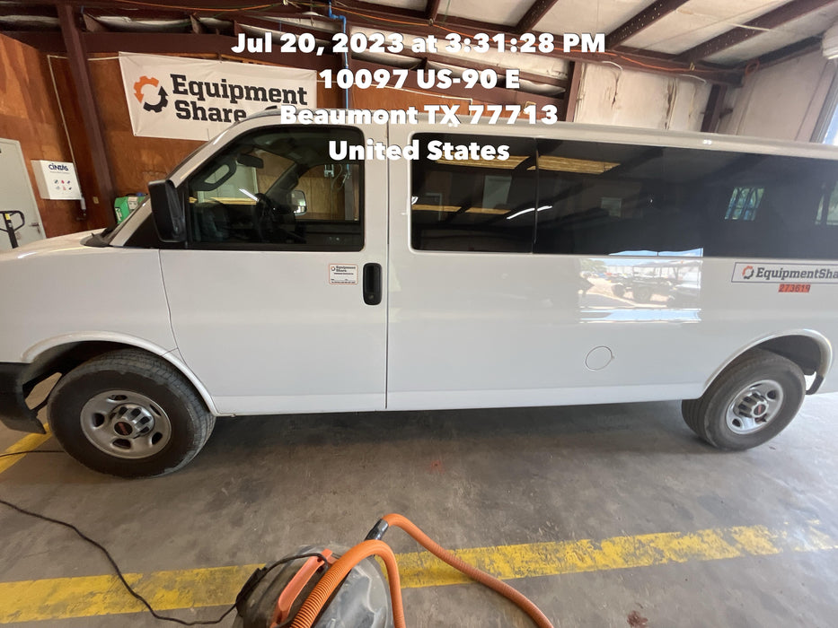 2023 GMC Savana 3500 - Rental