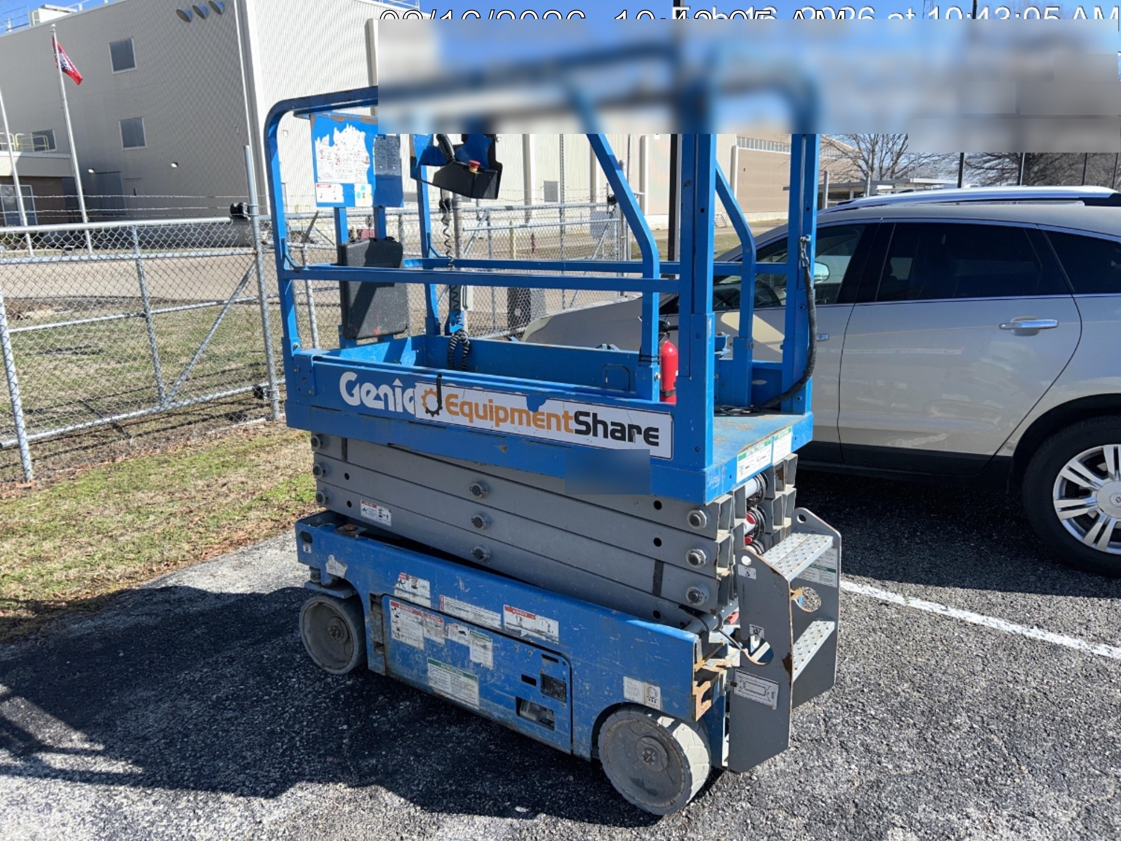2018 Genie GS-1930 Genie GS-1930 w/Fixed Rail, Chain Entry
