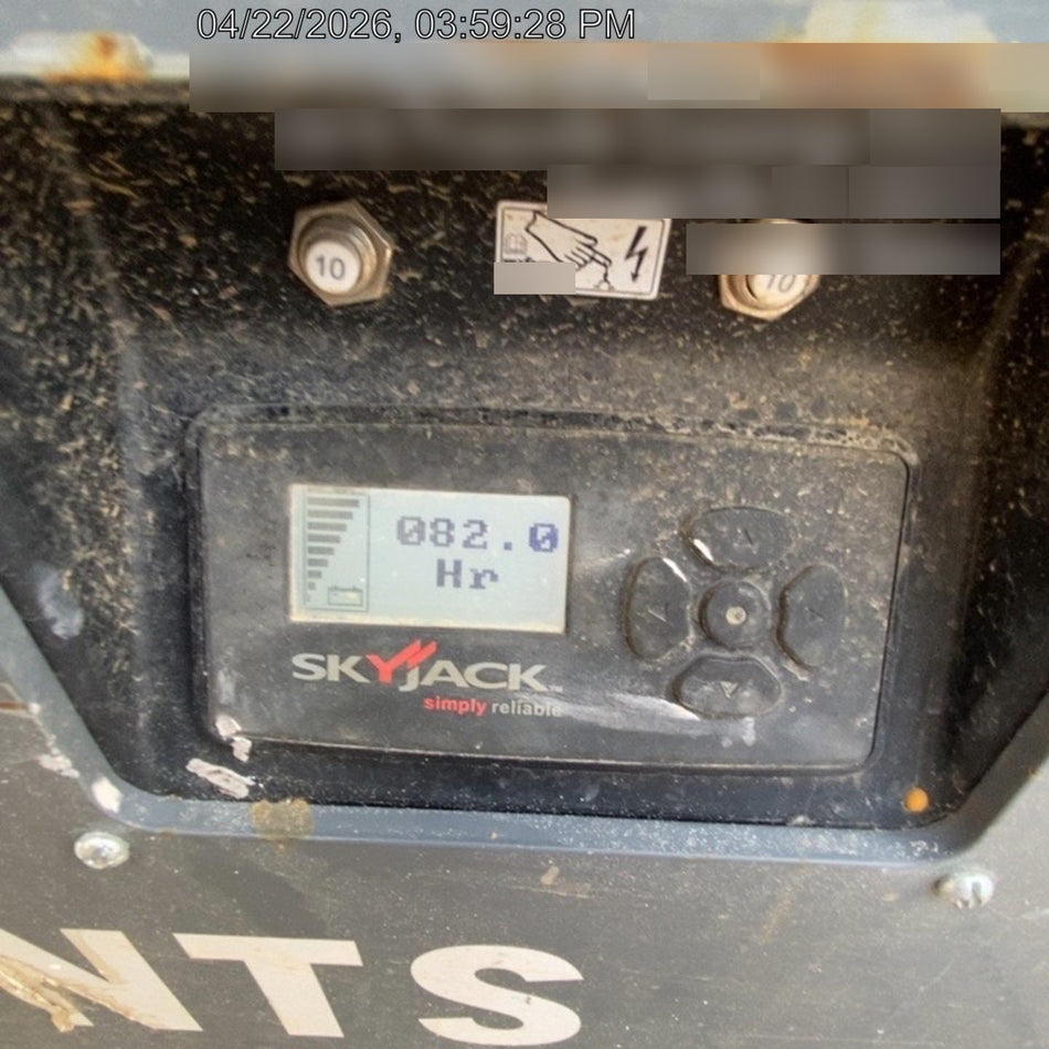 2024 Skyjack SJ3219 Electric Drive, Sld NM Tires, DBcns, RFRails, Power to Platform, T3 + Access Control