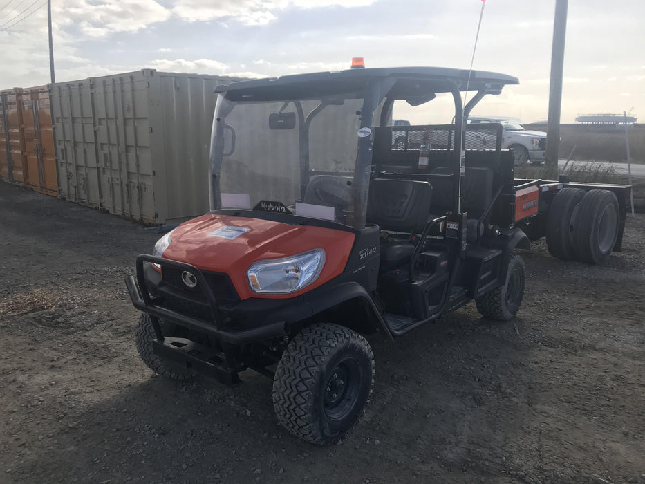2020 Kubota RTV-X1140W-H Canopy, 4-Seater, Diesel, Windshield Acrylic Clear, Strobe Light, Backup Alarm