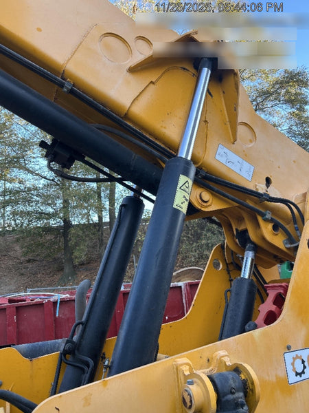 2019 JCB 510-56 Open ROPS, 74 HP, Solid Tires, Worklights, Beacon, Aux Hydraulics, Lifting Eye w/60" Carriage/60" Forks