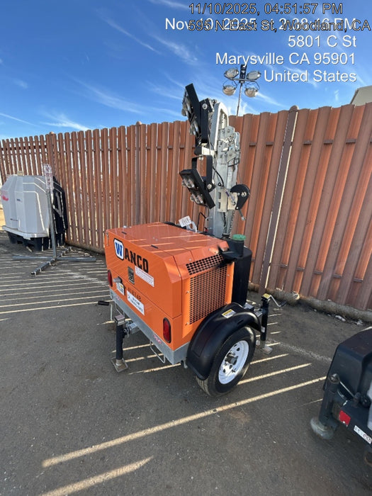 2024 Wanco WLTT-4MM4K Diesel, Deep Sea Controller, Shore Power Plug, Auto Start, (4) 350W LED Floodlights, 4kW Generator, 60 Gal Fuel Tank, 2" Ball, T3