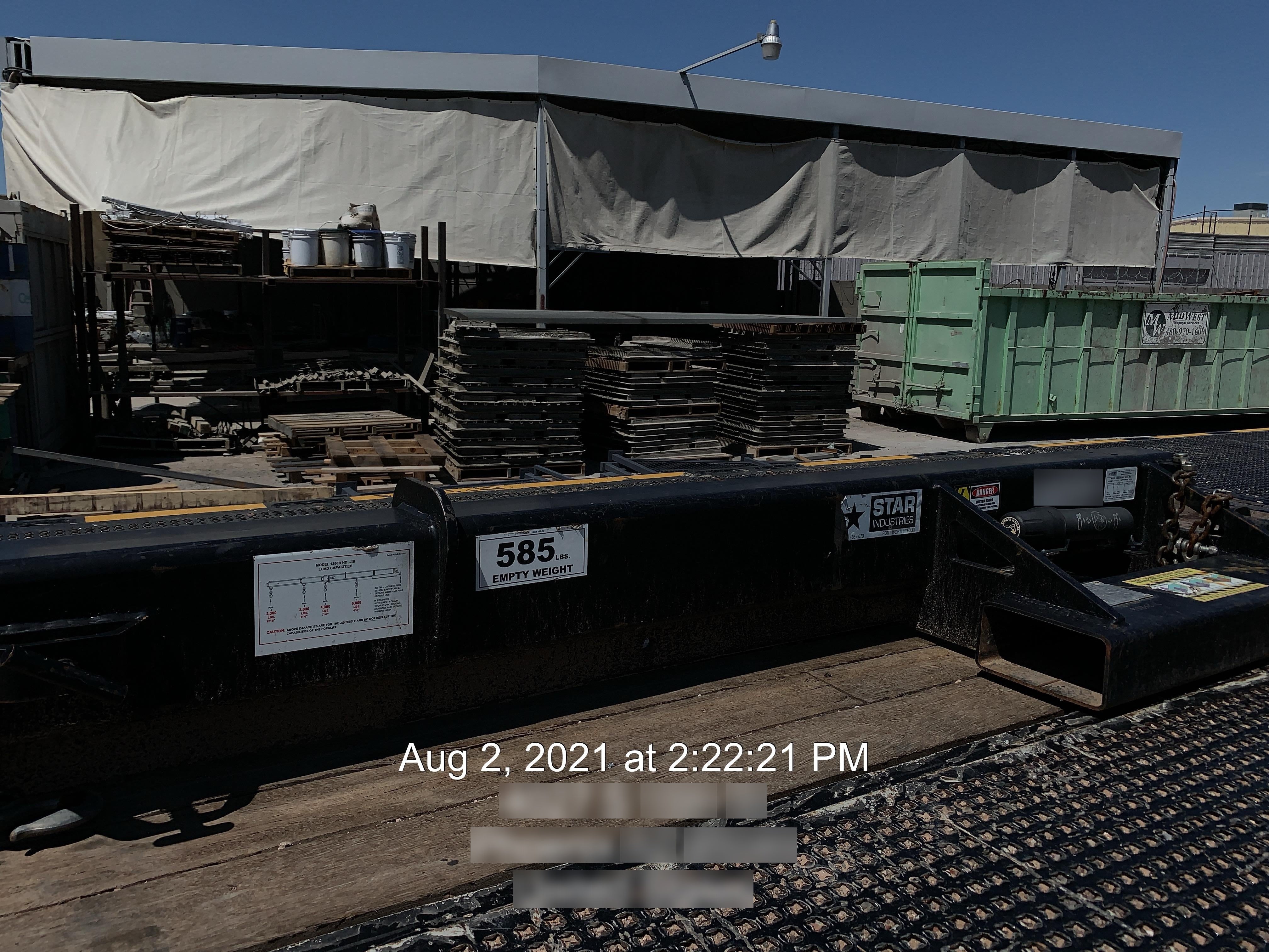2020 STAR INDUSTRIES M1360B - Star JIB Boom