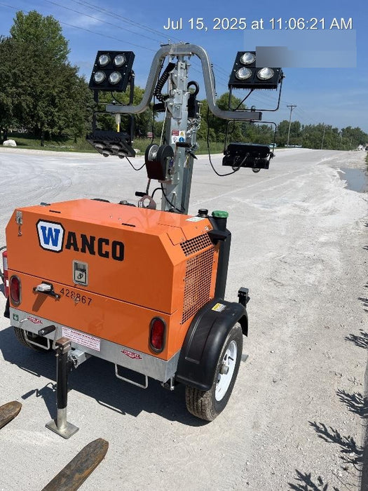 2024 Wanco WLTT-4MM4K Diesel, Deep Sea Controller, Shore Power Plug, Auto Start, (4) 350W LED Floodlights, 4kW Generator, 60 Gal Fuel Tank, 2" Ball, T3