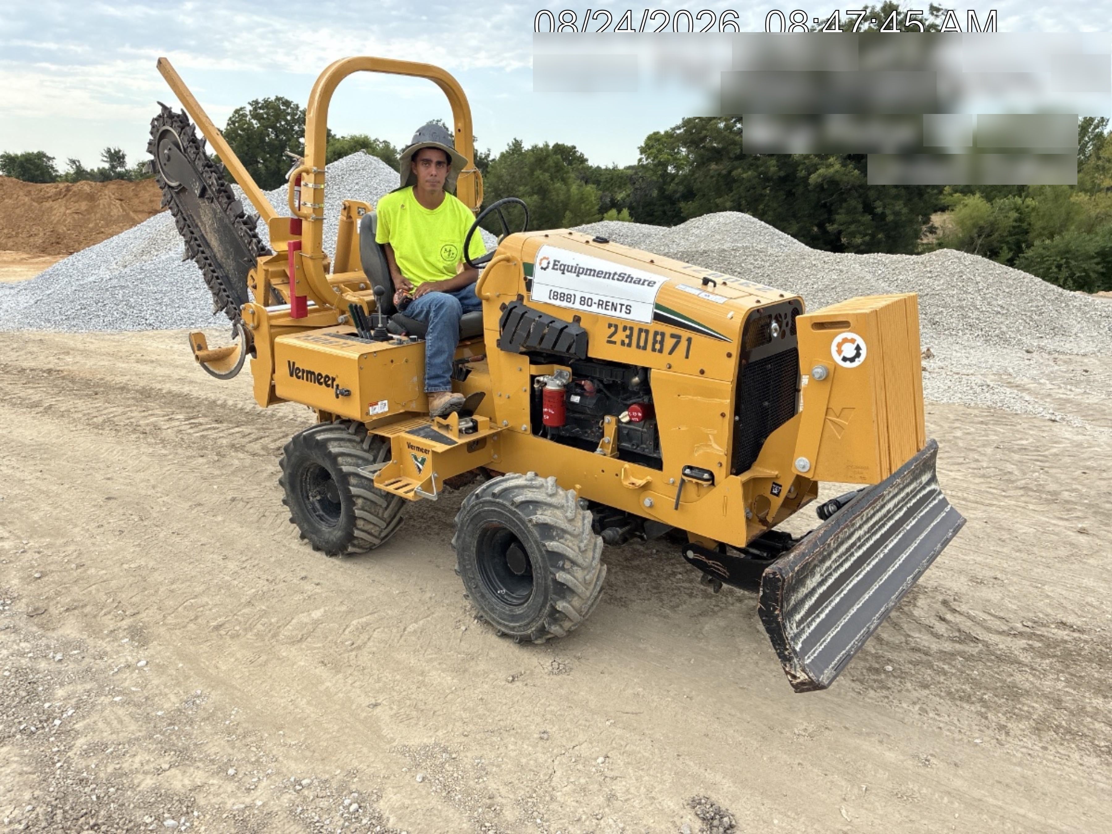 2022 VERMEER RTX450