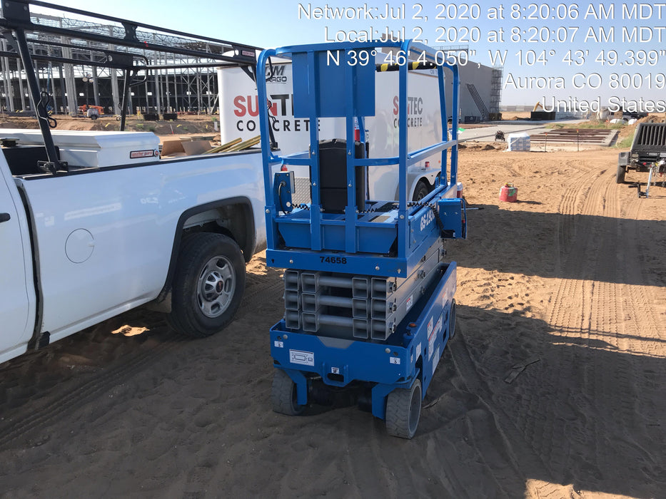 2020 Genie GS-1930 Fixed rails with chain entry gate - Pre A92.20