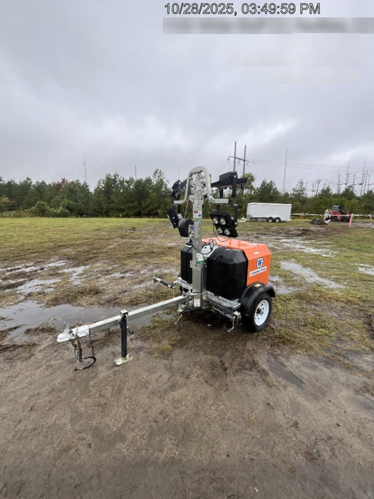 2024 Wanco WLTT-4MM4K Diesel, Deep Sea Controller, Shore Power Plug, Auto Start, (4) 350W LED Floodlights, 4kW Generator, 60 Gal Fuel Tank, 2" Ball, T3