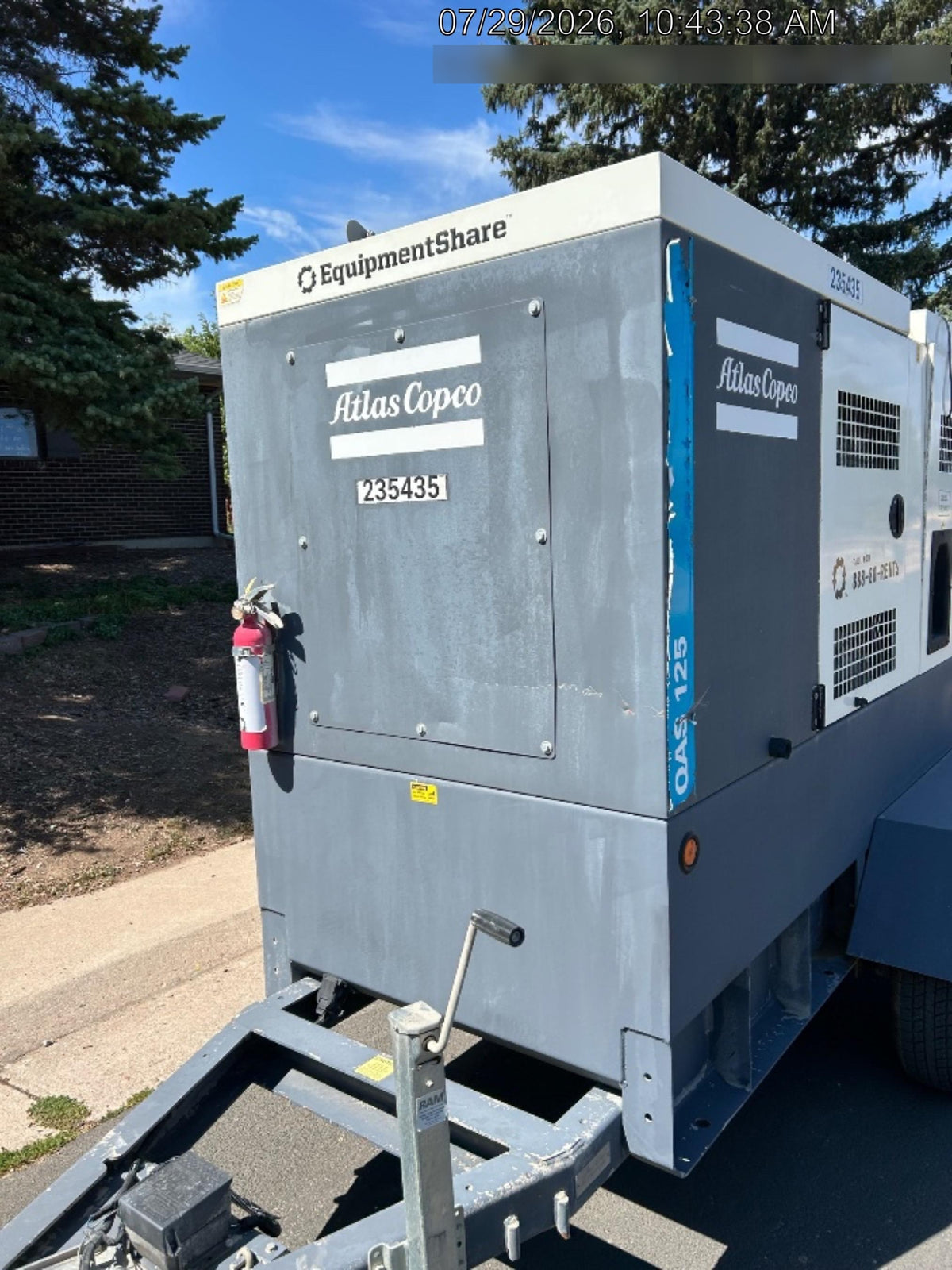 2022 ATLAS COPCO QAS 125