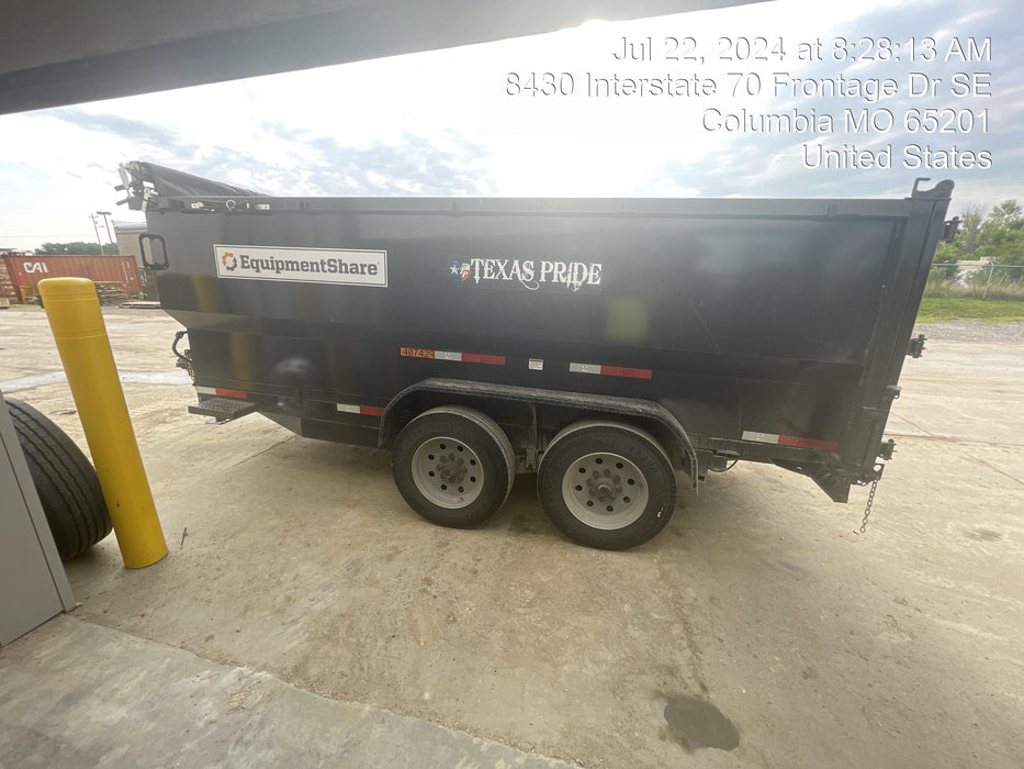 2024 TEXAS PRIDE TRAILERS DT714416KBP