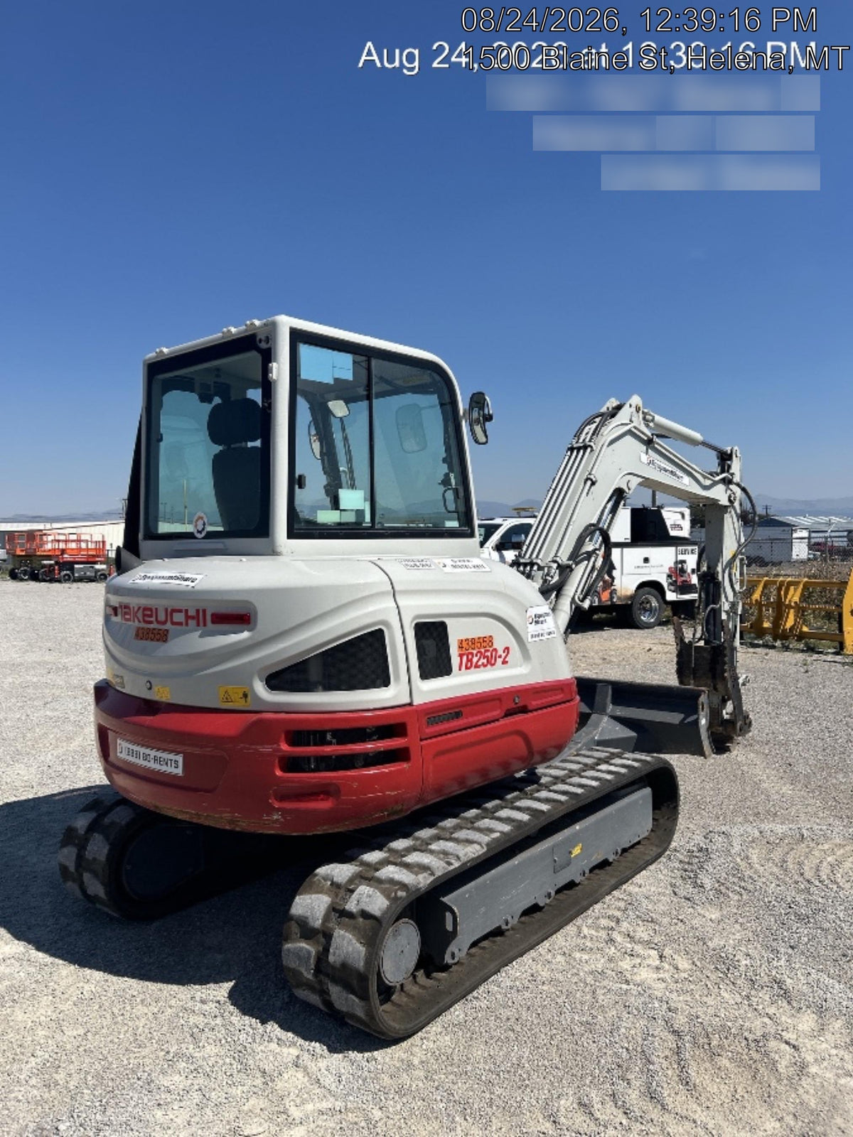 2024 TAKEUCHI TB250-2CR