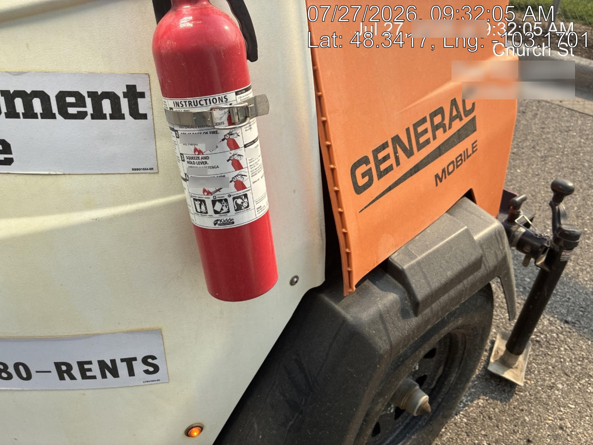 2024 Generac MLT2 Diesel, Flex Switch 120V Input, Powerzone Controller, 
(4) 320W LED Lights, 4kW Generator, 39.9 Gal Fuel Tank, 2" Ball, T3