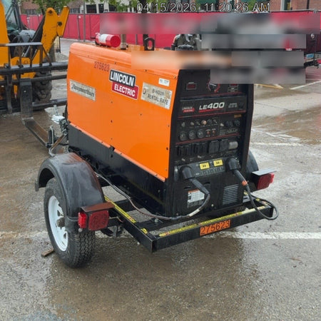 2022 Lincoln Electric LE400 Kubota V1505, Trlr, Cable Rack, Light Kit, ES Decals, T3