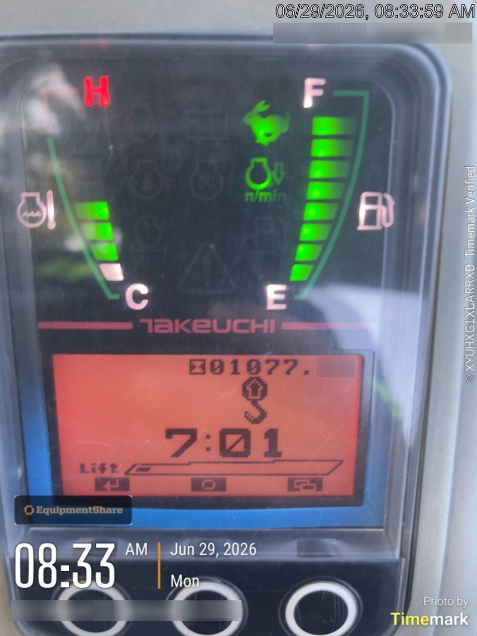 2023 TAKEUCHI TB250-2R