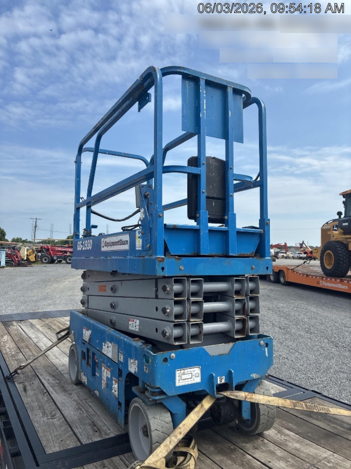 2020 Genie GS-1930 Fixed rails with chain entry gate - Pre A92.20