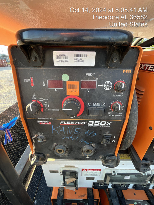 2021 LINCOLN ELECTRIC FLEXTEC 350X