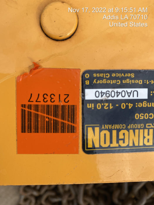 2022 HARRINGTON UBC050