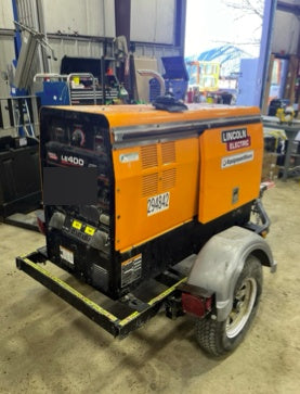 2023 Lincoln Electric LE400 Kubota V1505, Trlr, Cable Rack, Light Kit, ES Decals, T3