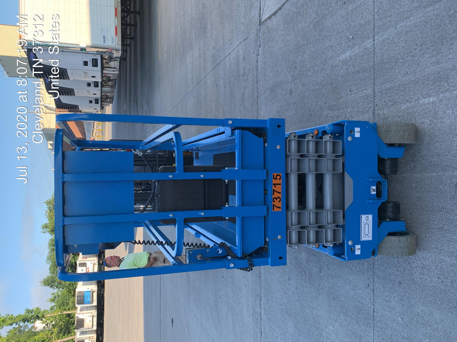 2020 Genie GS-1930 Fixed rails with chain entry gate - Pre A92.20