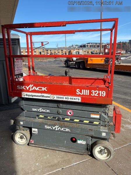 2017 Skyjack SJIII-3219 Standard Rental Specs