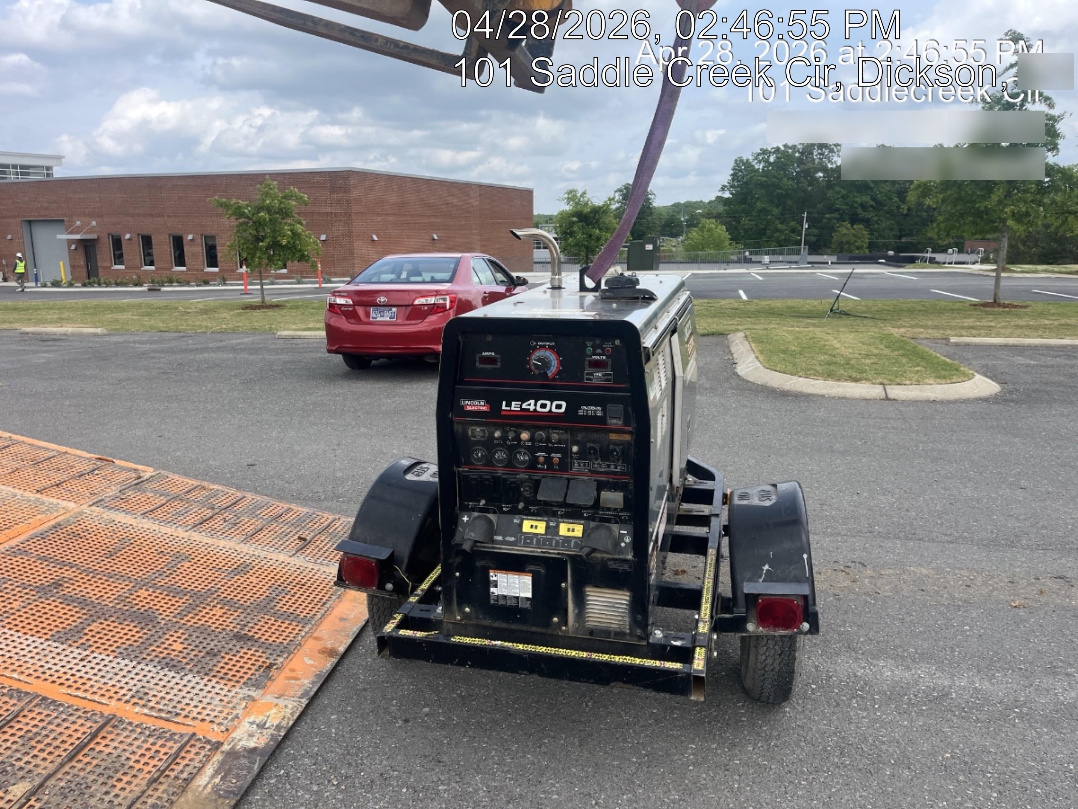 2024 Lincoln Electric LE400 Kubota V1505, Trlr, Cable Rack, Light Kit, ES Decals, T3