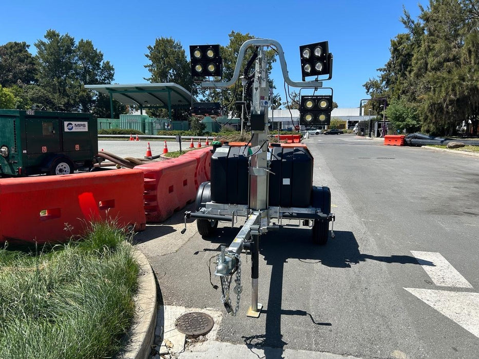 2024 Wanco WLTT-4MM4K Diesel, Deep Sea Controller, Shore Power Plug, Auto Start, (4) 350W LED Floodlights, 4kW Generator, 60 Gal Fuel Tank, 2" Ball, T3