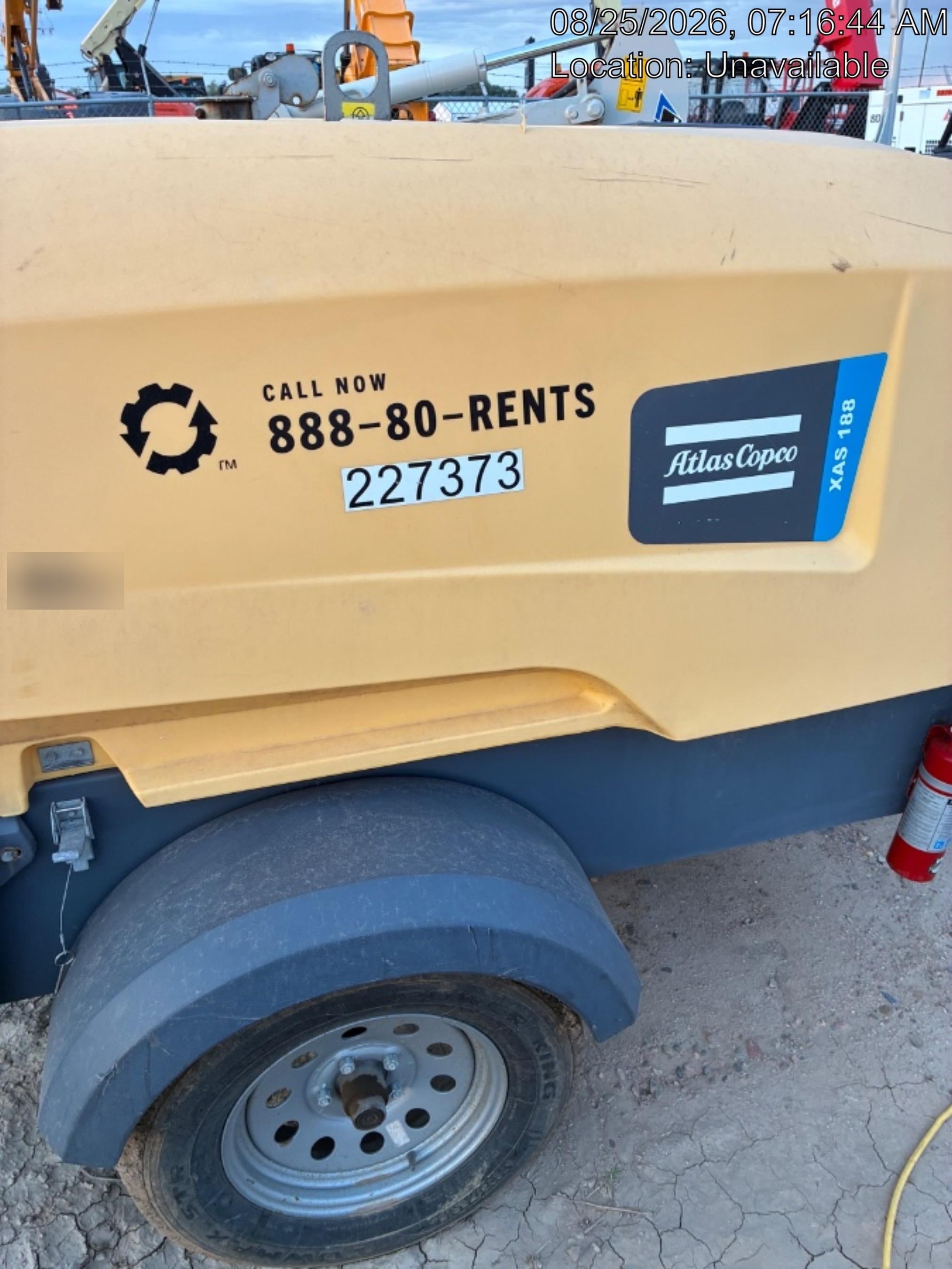 2021 ATLAS COPCO XAS188 CWK
