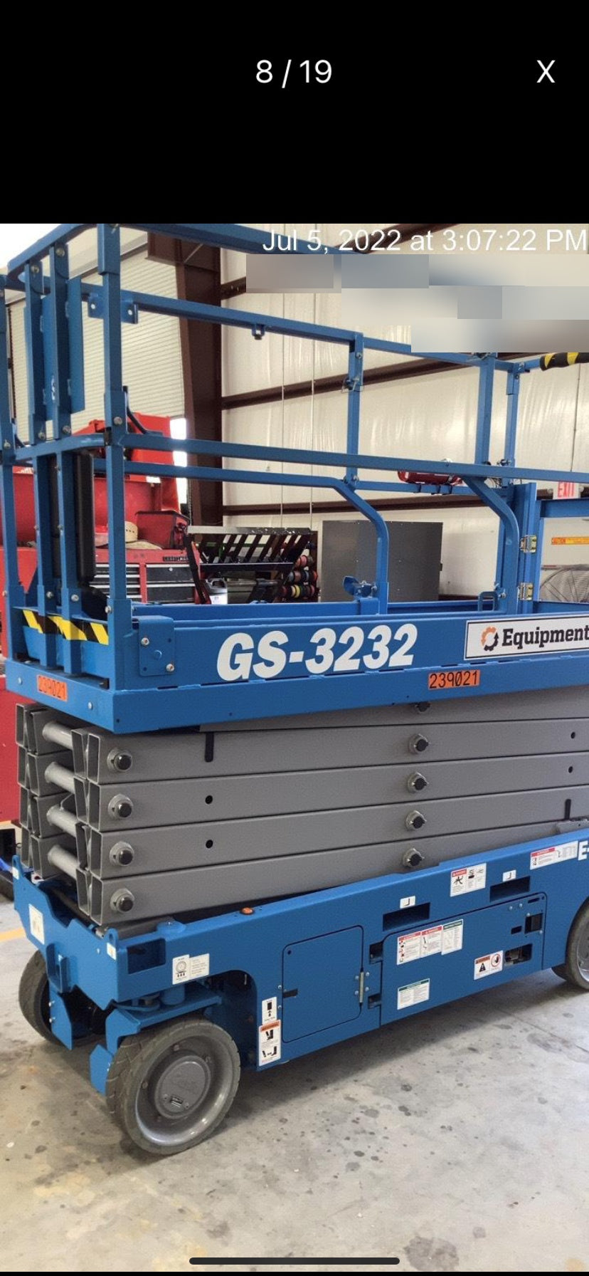 2022 GENIE GS-3232