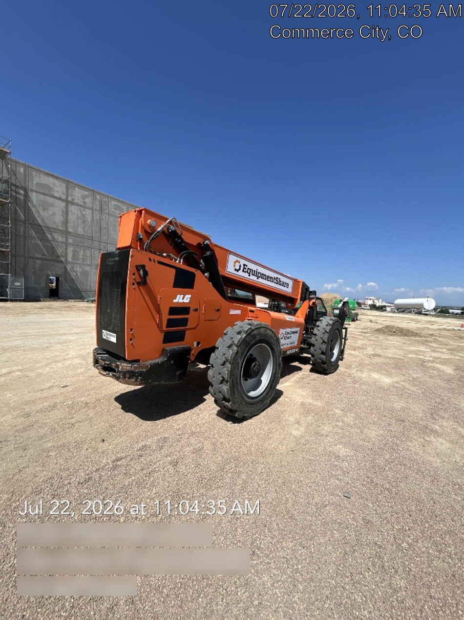 2020 Skytrak 10054 Cab/Heat/Air, Solid Tires, Work Lights, Beacon, Aux Hydraulics, Back up Alarm, Lifting Eye, ES Decals